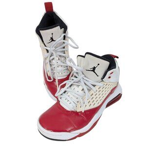 Nike Air Maxin 200 Jordan Sneakers Youth Size 6.5Y Red White Basketball Retro
